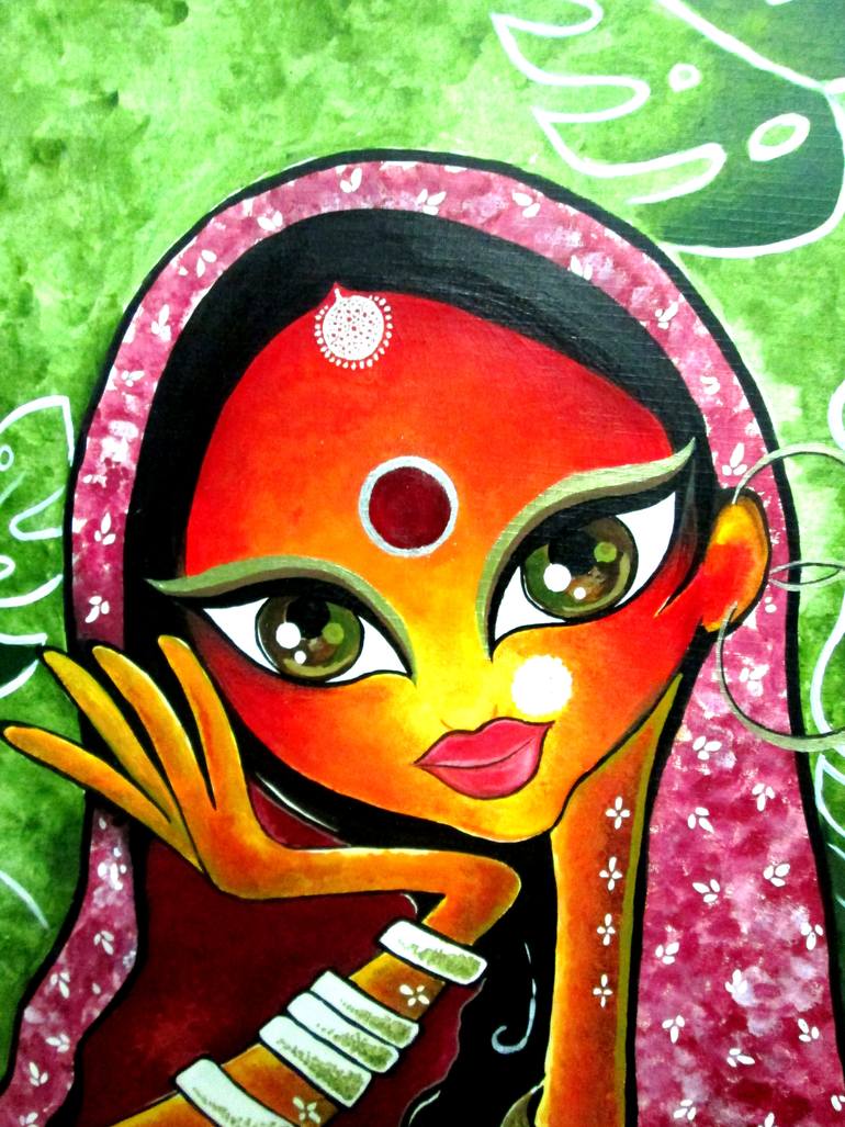 Original Figurative Other Painting by Wincy Xavier