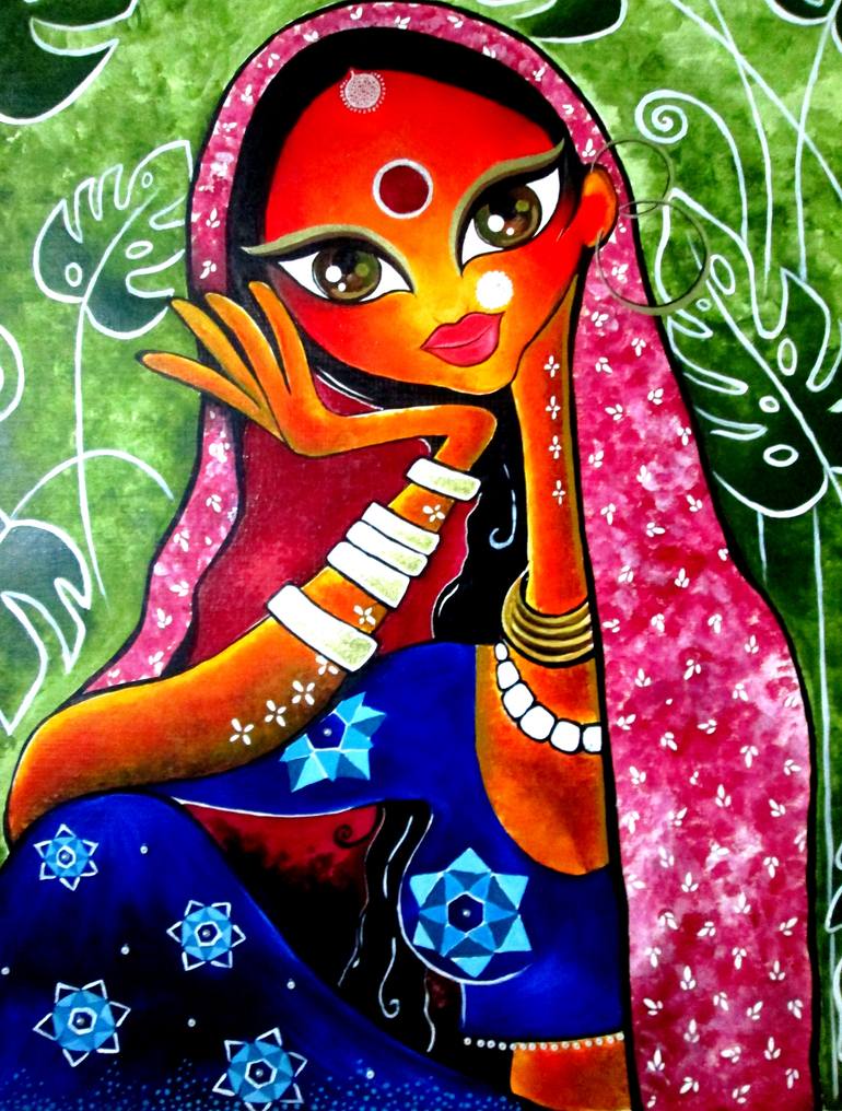 Original Figurative Other Painting by Wincy Xavier