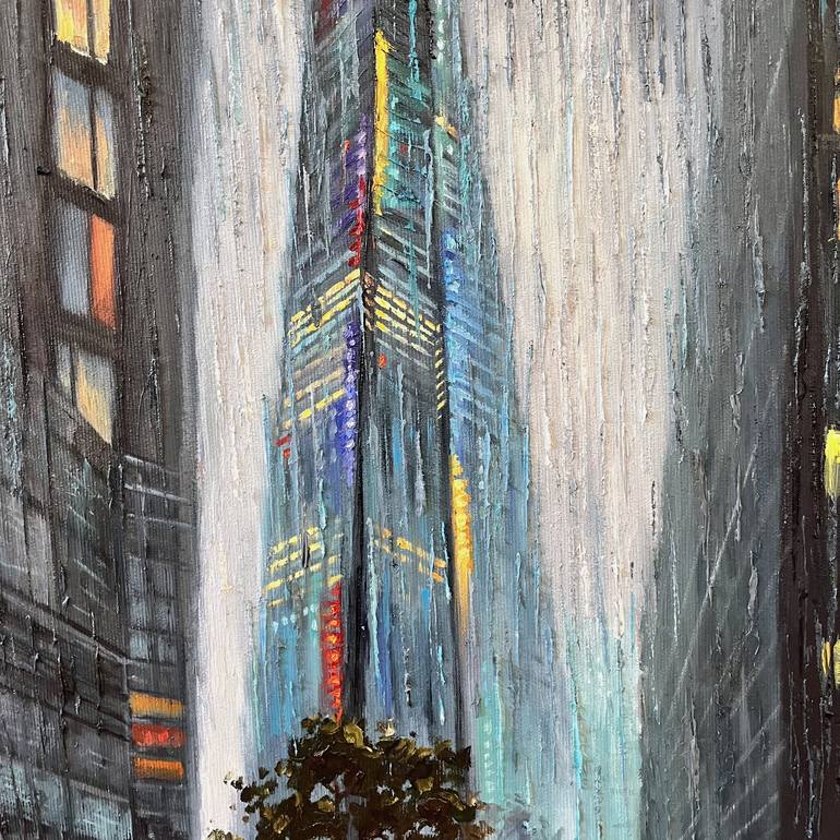 Original Cities Painting by Diana Pigni