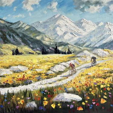 Original Impressionism Landscape Paintings by Diana Pigni