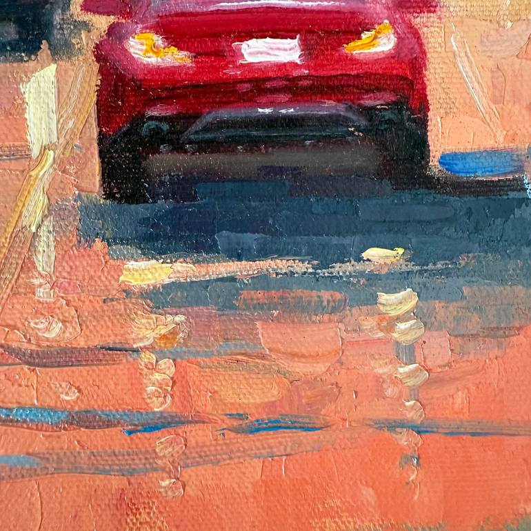 Original Contemporary Architecture Painting by Diana Pigni