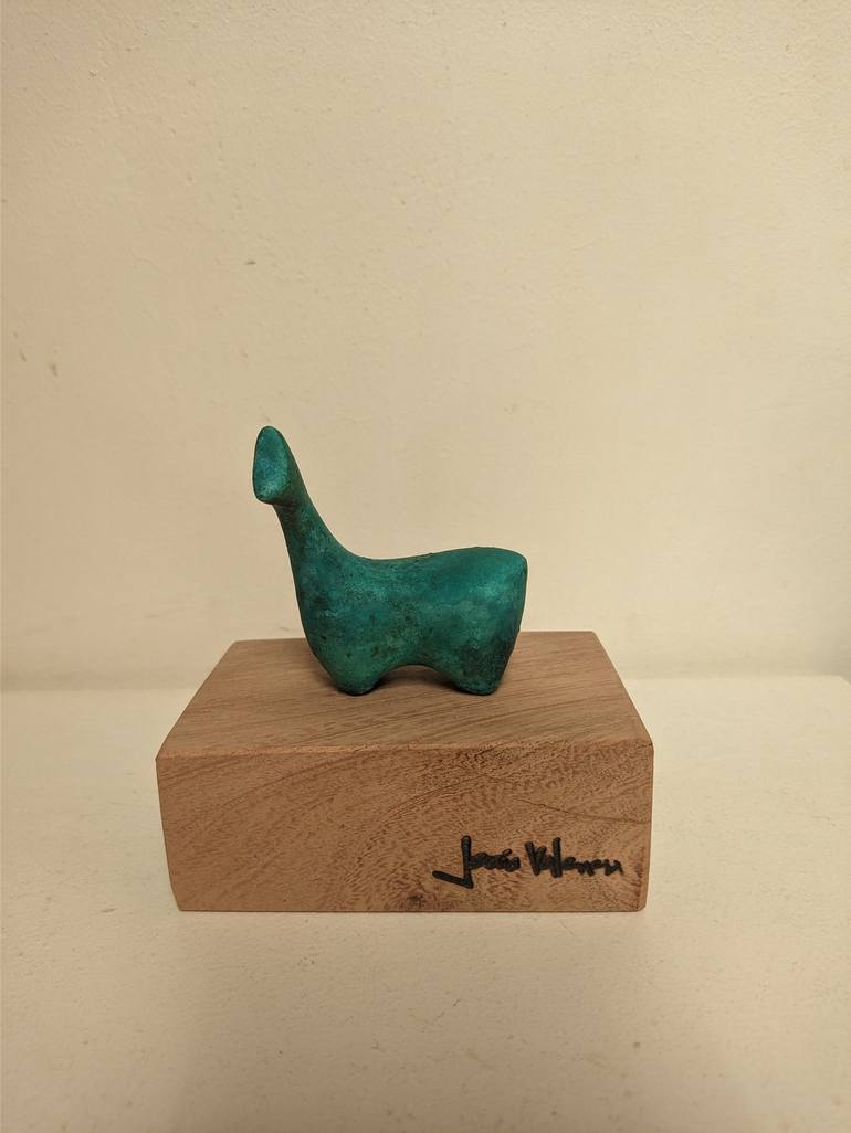 Original Abstract Animal Sculpture by Jesus Valencia