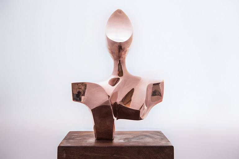 Original Abstract Body Sculpture by Jesus Valencia