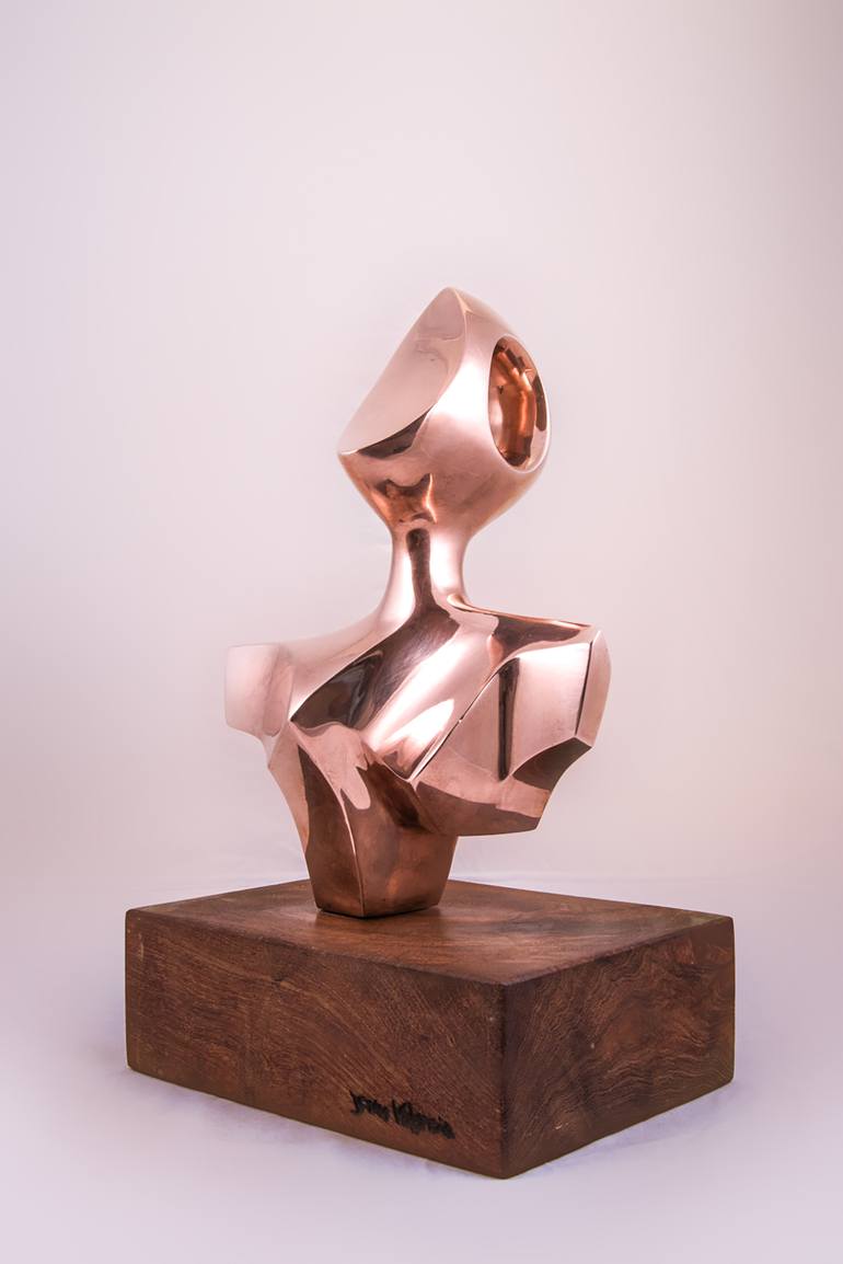 Original Abstract Body Sculpture by Jesus Valencia