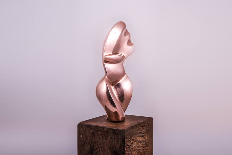 Original Abstract Sculpture by Jesus Valencia