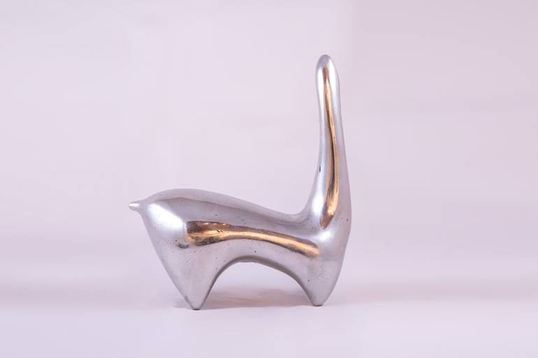 Original Abstract Animal Sculpture by Jesus Valencia