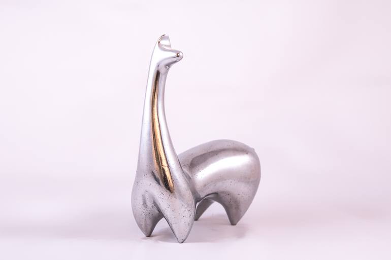 Original Abstract Animal Sculpture by Jesus Valencia