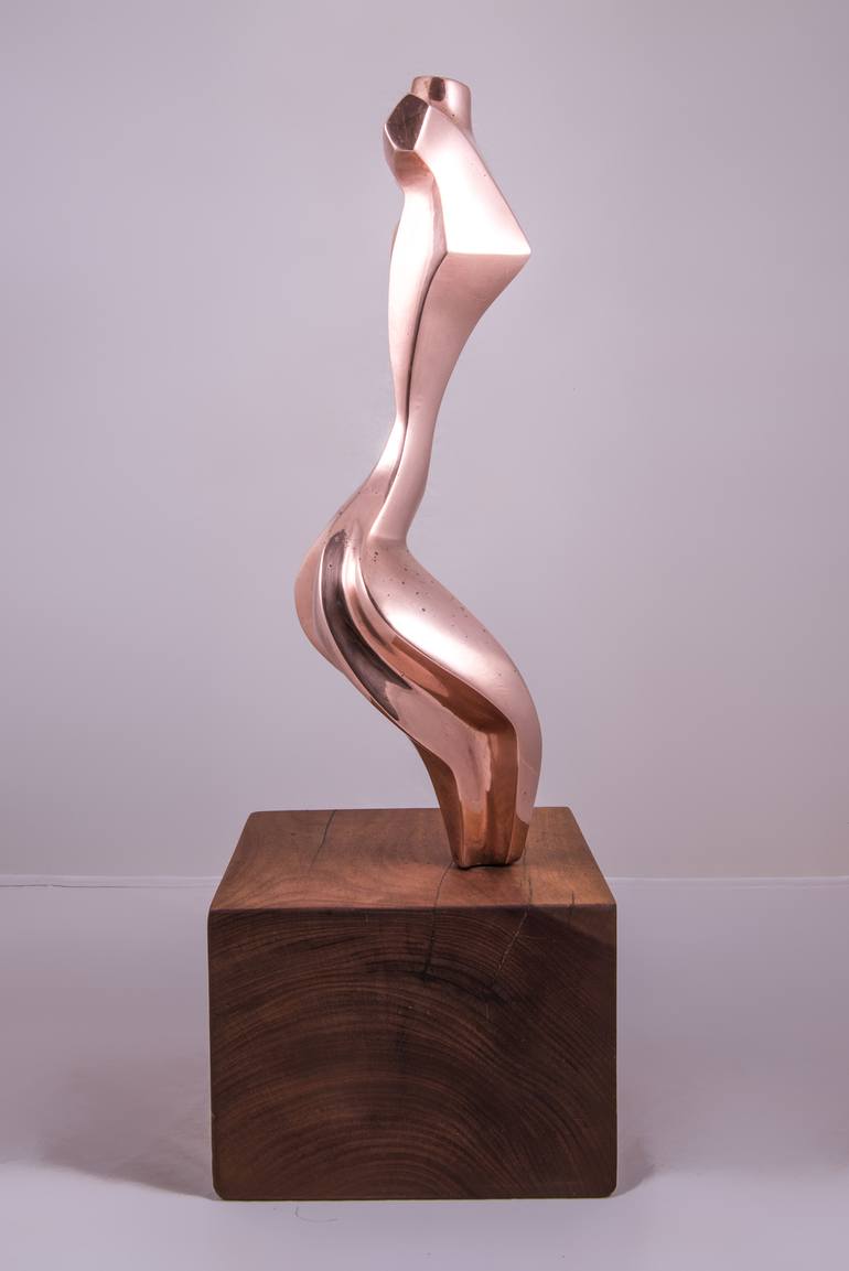 Original Abstract Sculpture by Jesus Valencia