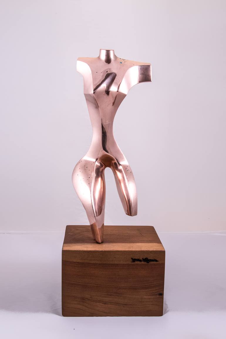 Original Abstract Sculpture by Jesus Valencia