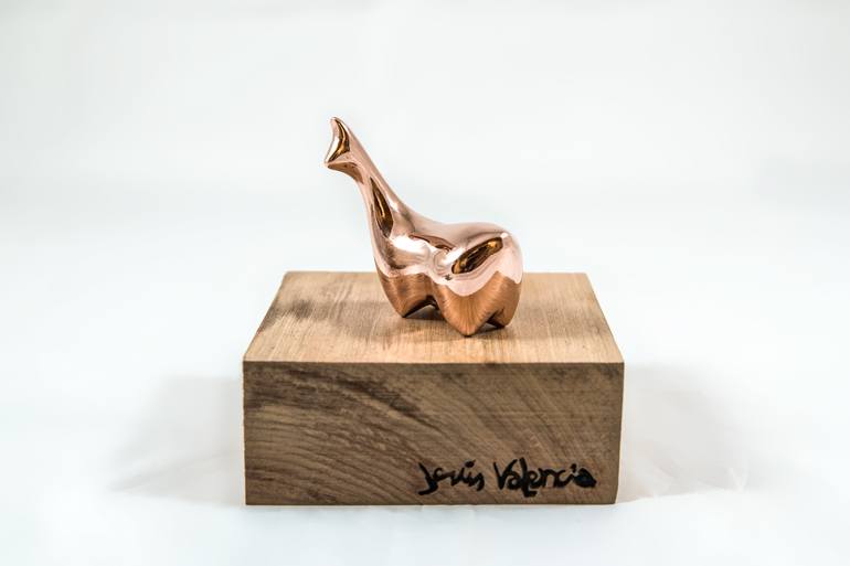 Original Abstract Animal Sculpture by Jesus Valencia