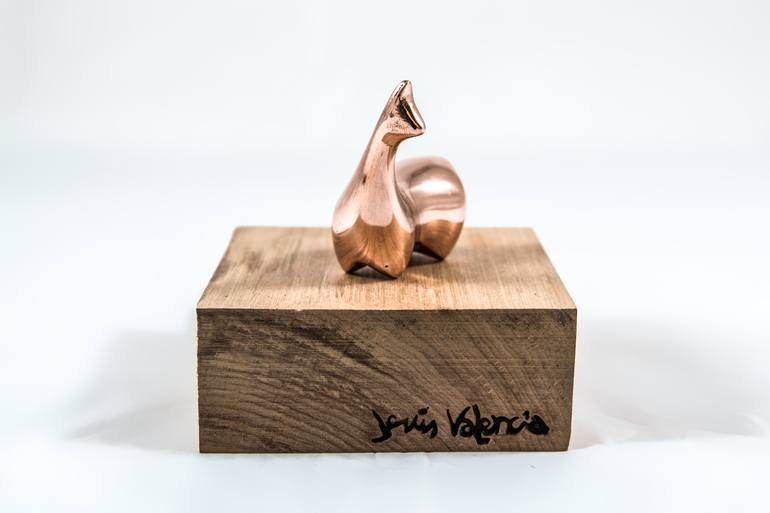 Original Abstract Animal Sculpture by Jesus Valencia