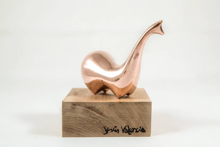 Original Abstract Animal Sculpture by Jesus Valencia