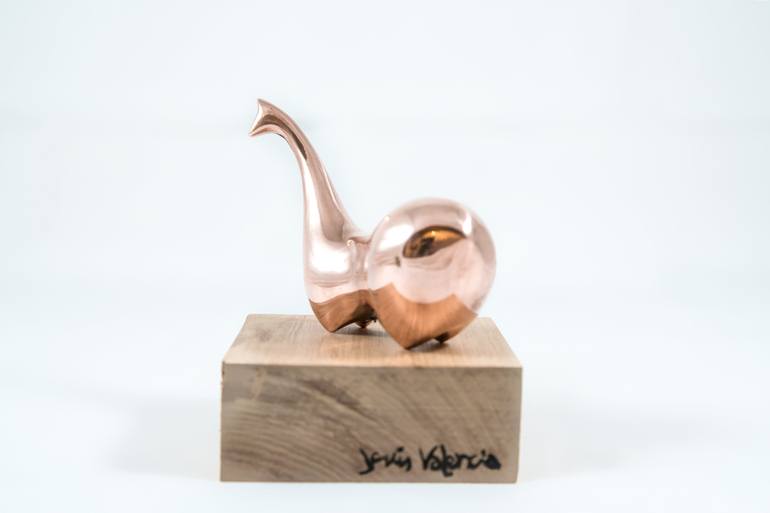 Original Abstract Animal Sculpture by Jesus Valencia