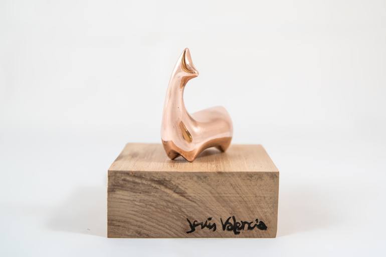 Original Abstract Animal Sculpture by Jesus Valencia