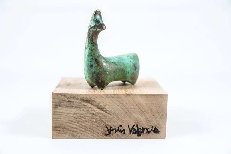 Original Abstract Animal Sculpture by Jesus Valencia