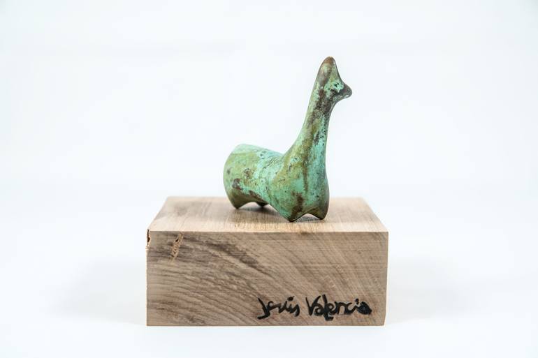 Original Abstract Animal Sculpture by Jesus Valencia