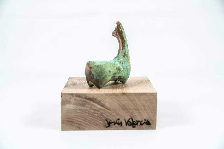 Original Abstract Animal Sculpture by Jesus Valencia