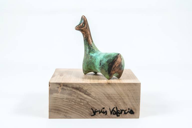 Original Abstract Animal Sculpture by Jesus Valencia