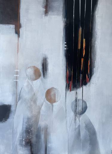 Original Abstract Expressionism Abstract Paintings by Ross Collado
