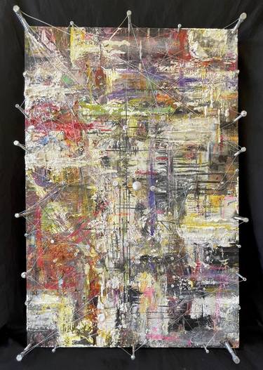 Original Minimalism Abstract Mixed Media by Melissa Libutti