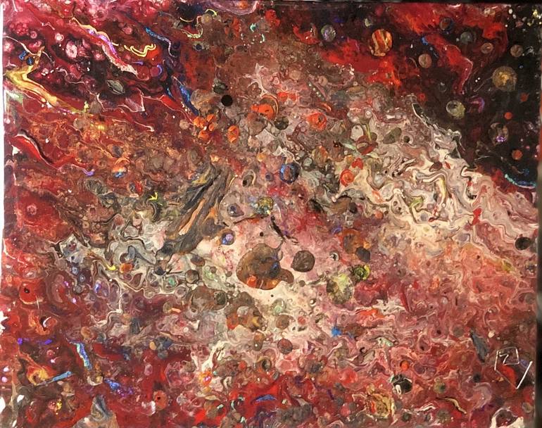 Original Abstract Painting by Melissa Libutti