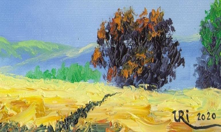 Original Impressionism Nature Painting by Urmat Mamytov