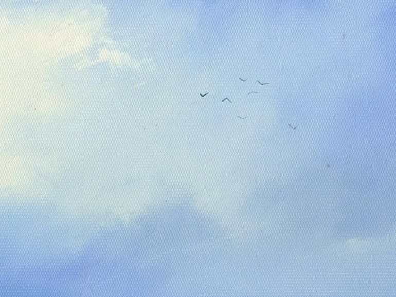Original Impressionism Nature Painting by Urmat Mamytov
