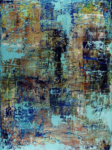 Original Abstract Expressionism Abstract Painting by Christopher Krauss