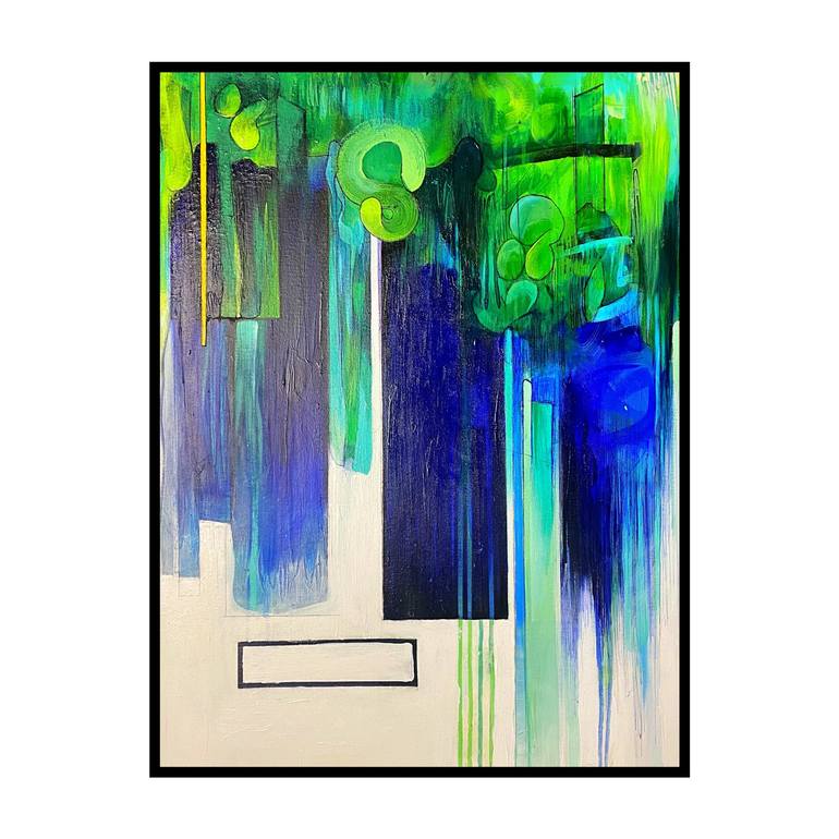 Original Abstract Expressionism Abstract Painting by James Williamson
