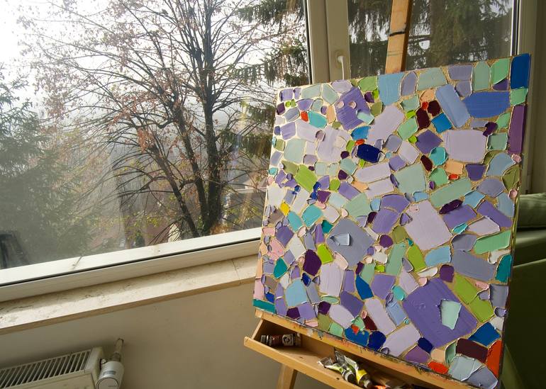 Original Contemporary Abstract Painting by Atena Diac