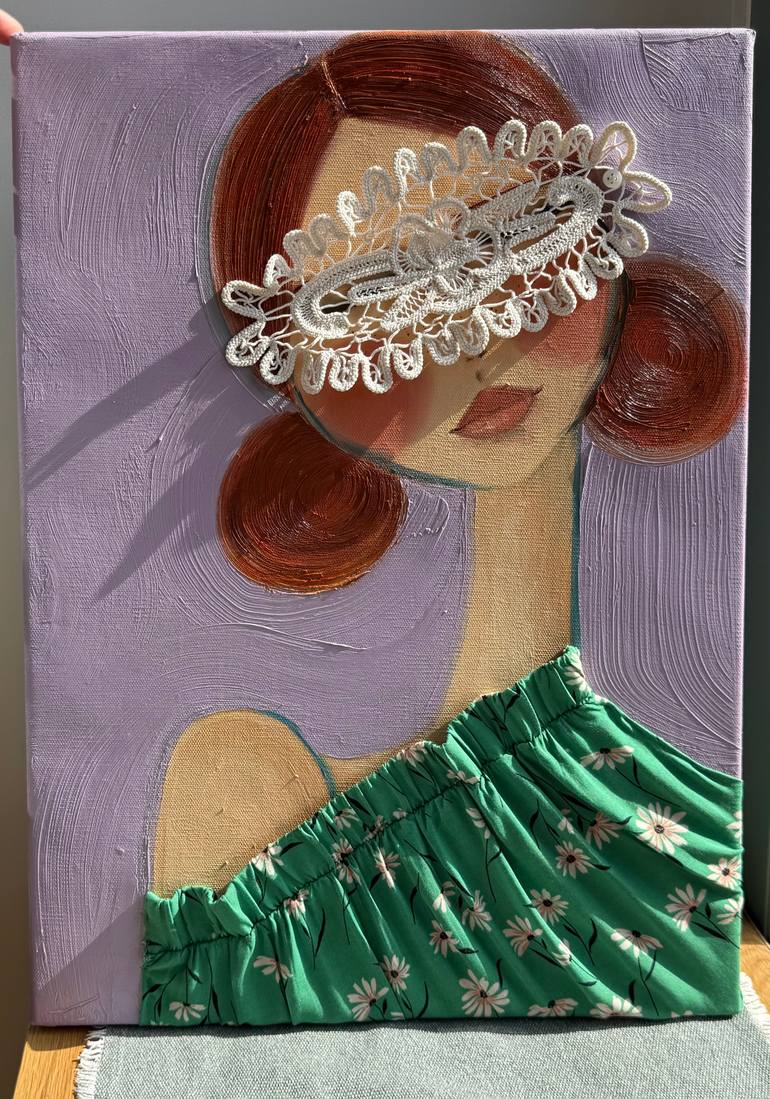 Original Contemporary Women Mixed Media by Atena Diac