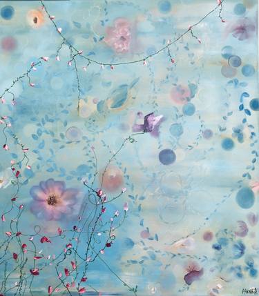 Print of Abstract Floral Paintings by Atena Diac