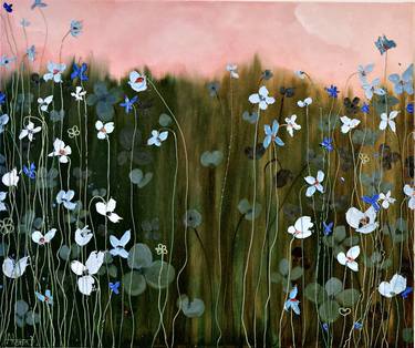 Original Modern Floral Paintings by Atena Diac