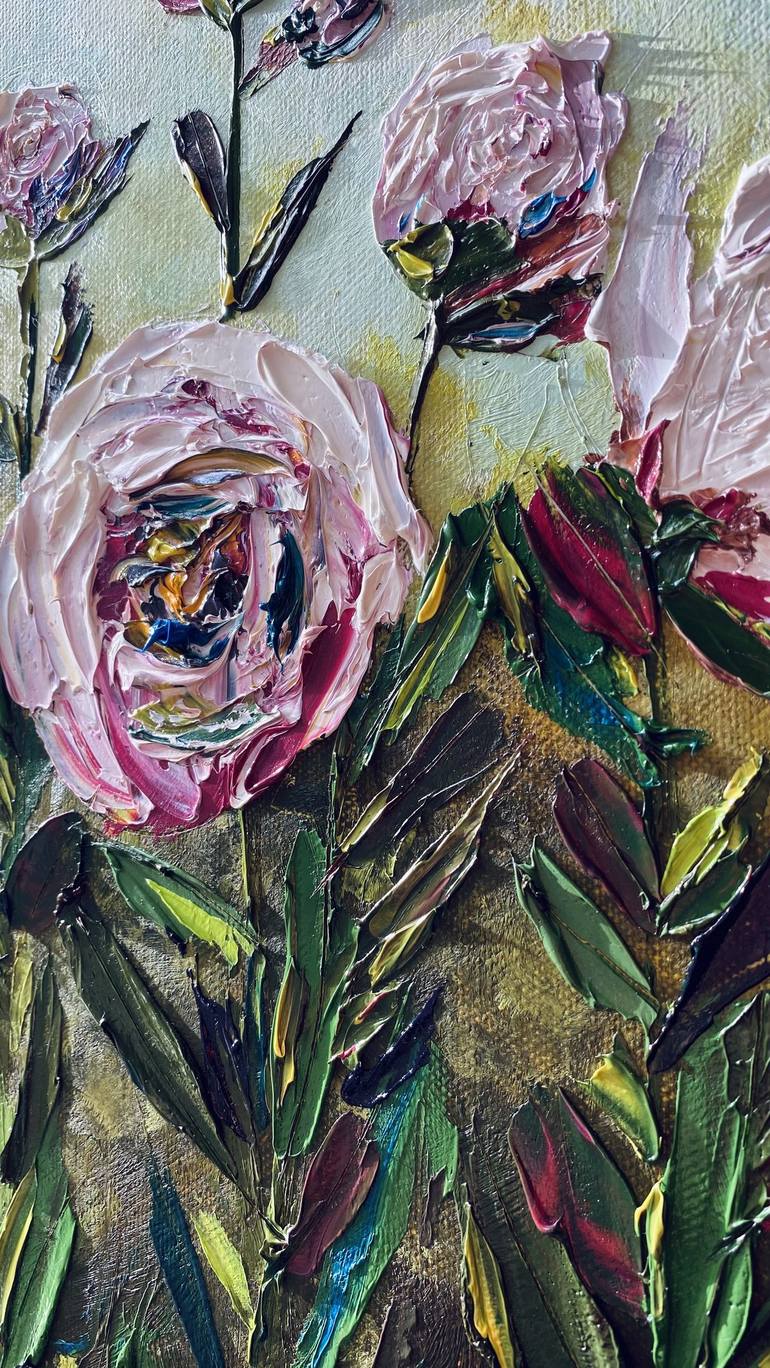 Original Contemporary Floral Painting by Atena Diac