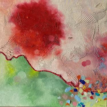 Original Abstract Expressionism Abstract Paintings by Atena Diac