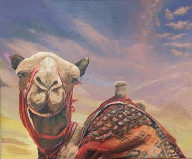 Arabic Camel Painting thumb