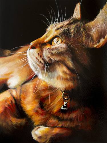 Original Animal Paintings by Aljona Art