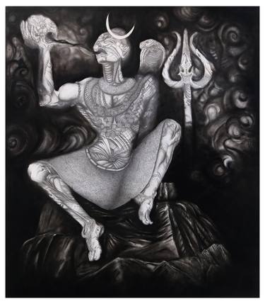 Print of Surrealism Classical mythology Drawings by Dhatura Artist