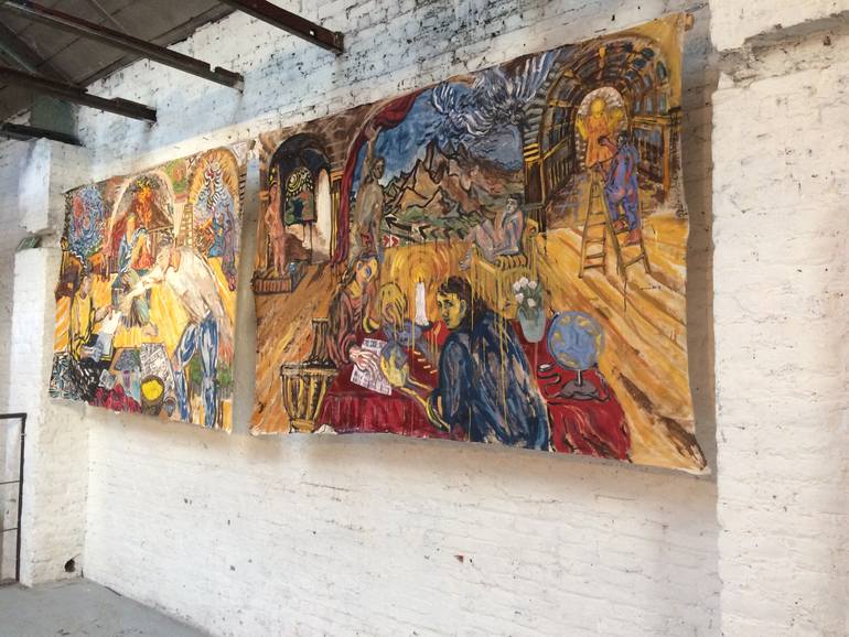 Original Expressionism Other Painting by Iris Terdjiman