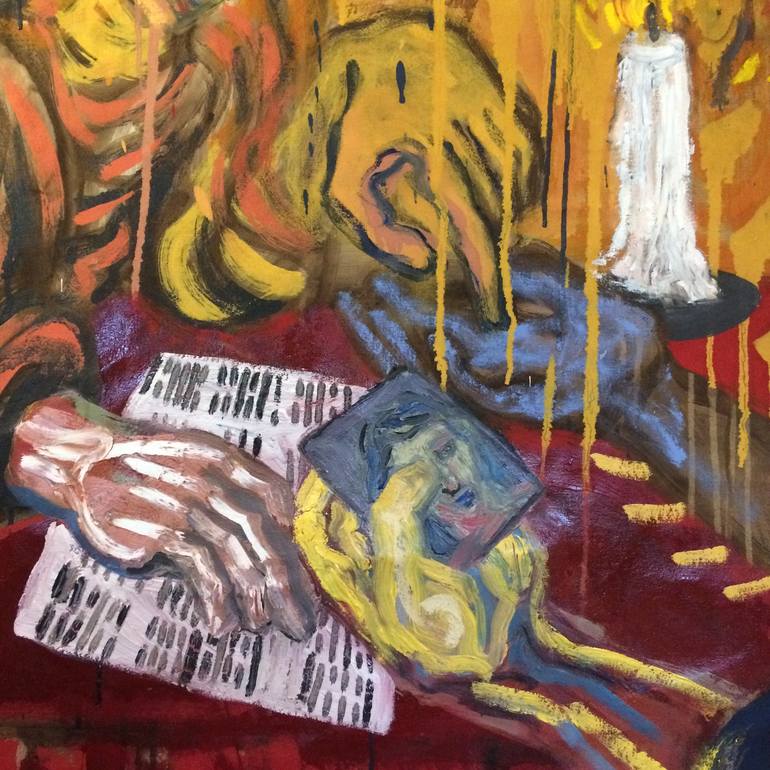 Original Expressionism Other Painting by Iris Terdjiman