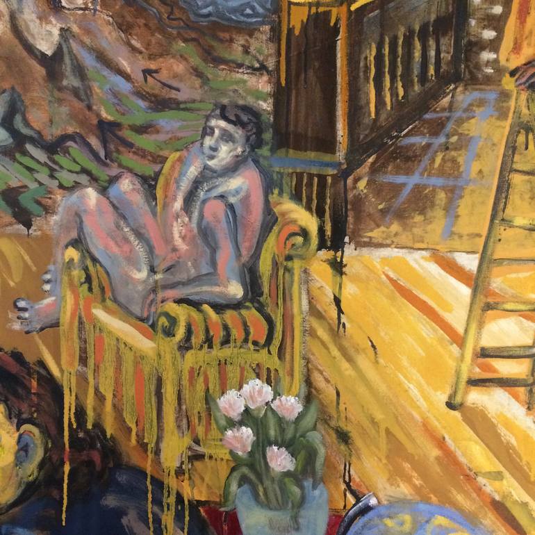 Original Expressionism Other Painting by Iris Terdjiman