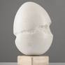 Many ancient civilizations believed that life started from an egg, and that the egg was a symbol of wisdom and spirituality. Sculpture represents the inner conflict that erupts within us, the restlessness of the search for the primordial purpose of our existence. Return to our spiritual being, rebirth, healing and reunion on our path.