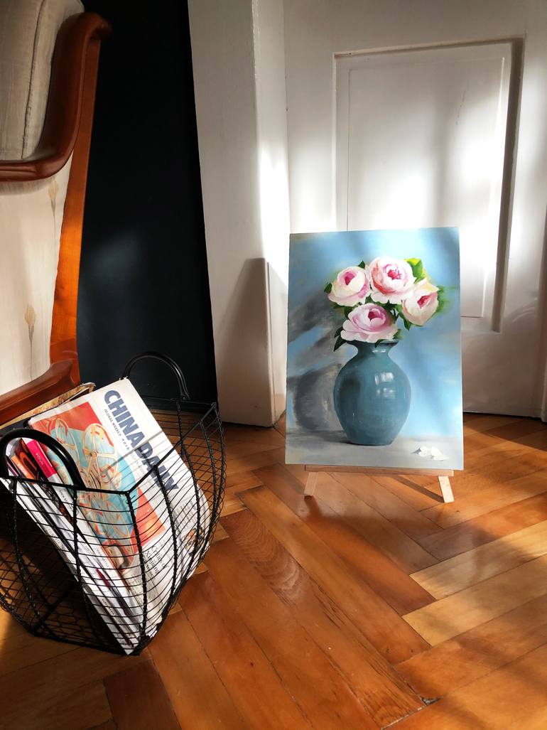 Original Other Floral Painting by Beres Timea