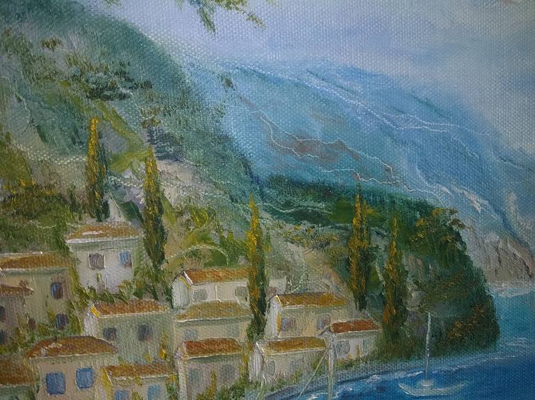 Original Fine Art Seascape Painting by Elena Bagaeva