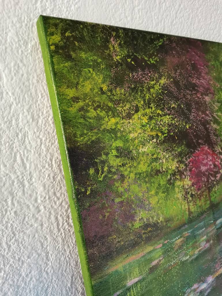 Original Abstract Landscape Painting by Ricardo Gómez de Cádiz