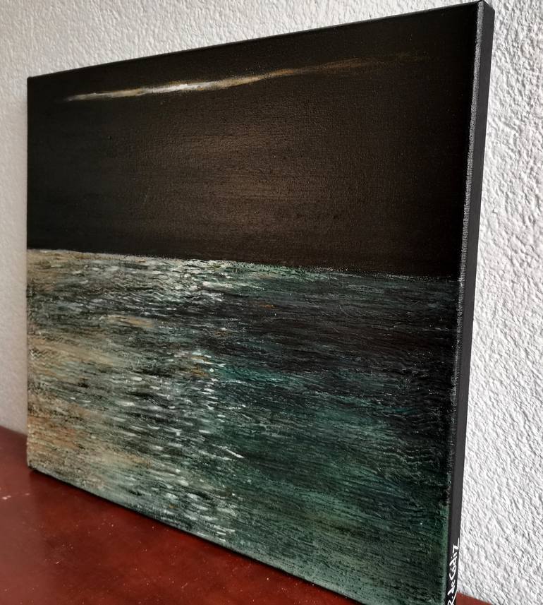 Original Fine Art Abstract Painting by Ricardo Gómez de Cádiz