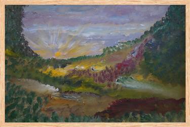 Original Impressionism Landscape Paintings by Lee Rubenstein