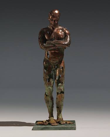 Original Figurative People Sculpture by Richard Sharples