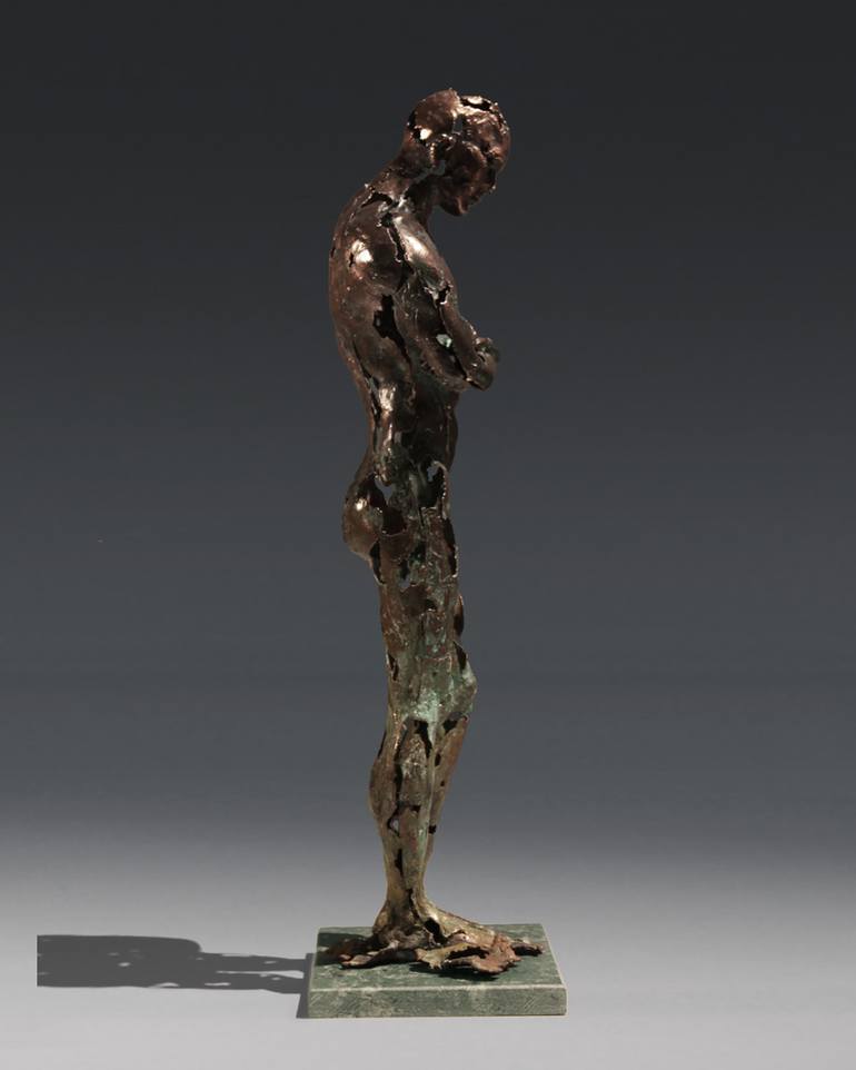 Original Figurative People Sculpture by Richard Sharples