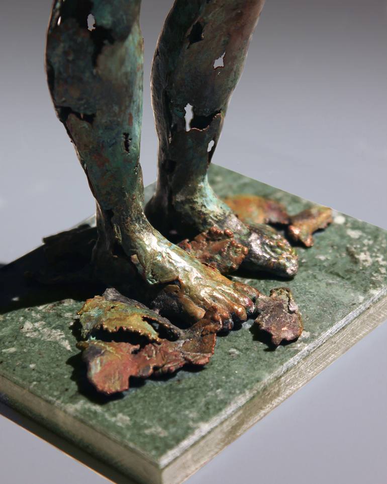 Original Figurative People Sculpture by Richard Sharples